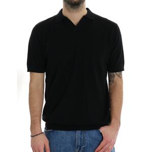 POLO IN MAGLIA SSEINSE NERO